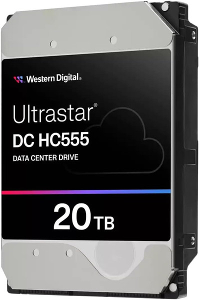 WD Ultrastar HC555 20 TB 7200 RPM 512 MB 3.5 inç Harddisk 0B48724 WUH722020CLE6L4