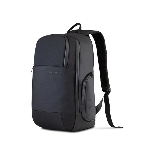 Classone BP-IT800 Parma Serisi Wtxpro Su Geçirmez Kumaş 15.6” Siyah Laptop Sırt Çantası