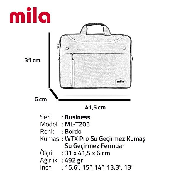 Classone Mila ML-T205 Busines 15.6