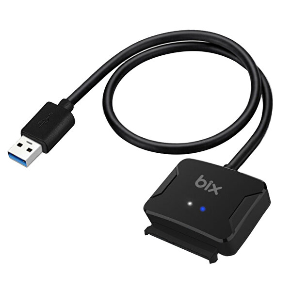 Bix Bix BX04HD USB 3.0 To Sata Dönüştürücü Siyah Laptop Adaptör