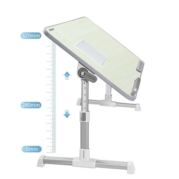 Bix Saiji A8 Large Çok Fonksiyonlu Ayarlanabilir Soğutuculu Laptop Standı