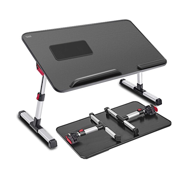 Bix Saiji A8 Çok Fonksiyonlu Ayarlı Notebook Soğutuculu Siyah Çalışma Masası