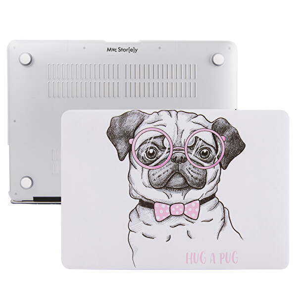 McStorey MacBook Pro M1 M2 13 A1706 08 A1989 A2159 A2251 A2289 A2338 Uyumlu Laptop Koruyucu Kılıf DOG 63 DOG02NL