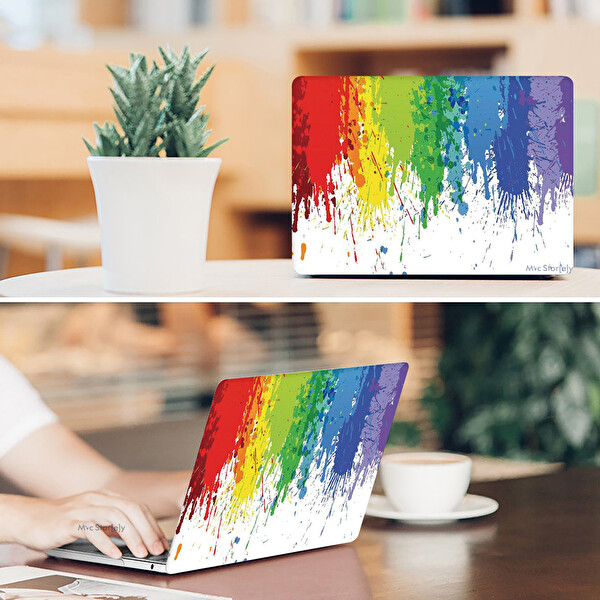 McStorey MacBook Pro M1 M2 13 A1706 08 A1989 A2159 A2251 A2289 A2338 Uyumlu Laptop Koruyucu Kılıf R 108 PAINT01NL 3