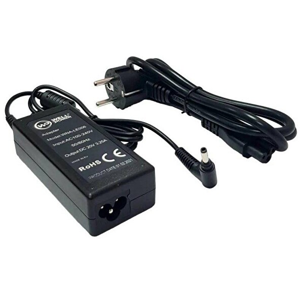 WellPower WellPower WNA-LE006 20V 3.25A 4.0x1.7MM Jak Fişli Laptop Adaptör