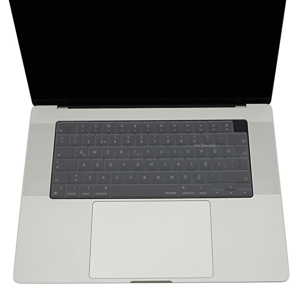 McStorey MacBook Air Pro 15 M1 M3 A2681 A2941 A2442 A2485 A2992 A2991 Uyumlu USABD İngilizce Şeffaf Klavye Kılıfı 2