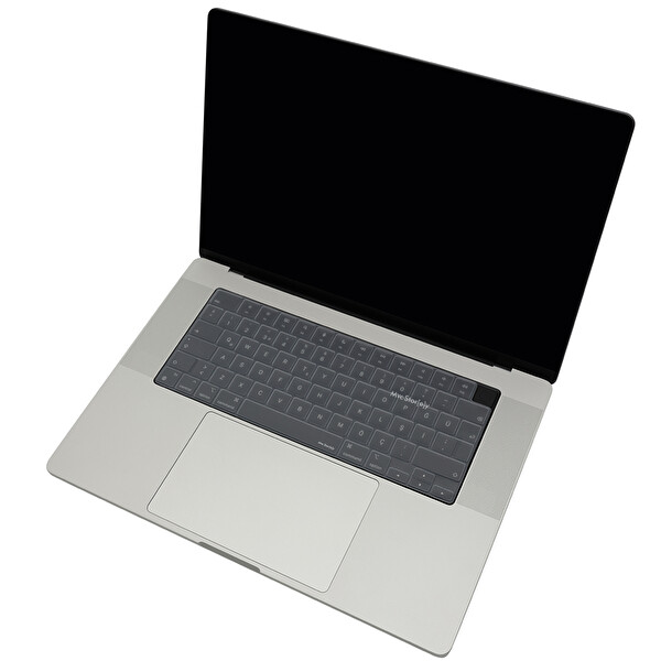 McStorey MacBook Air Pro 15 M1 M3 A2681 A2941 A2442 A2485 A2992 A2991 Uyumlu USABD İngilizce Şeffaf Klavye Kılıfı 5