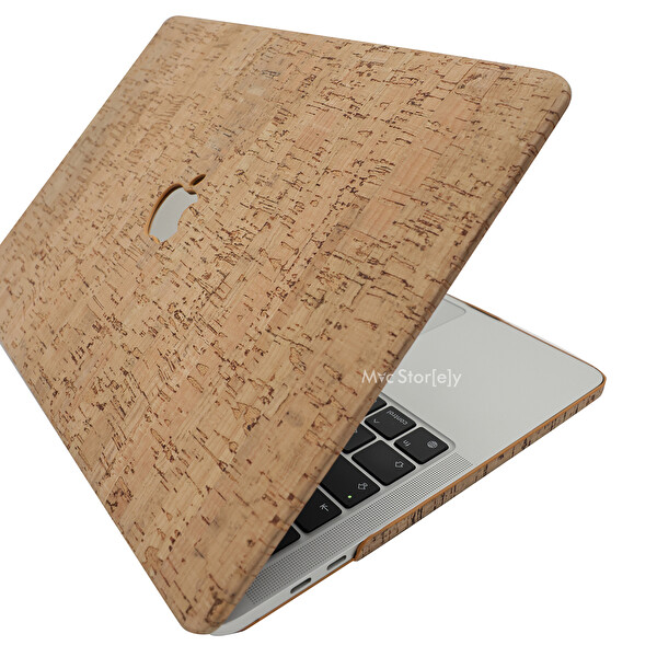 Açık Kahverengi Macbook Pro Kılıf 13 Inç M1-m2 A1706-08 A1989 A2159 A2251 A2289 A2338 Ile Uyumlu Wood02