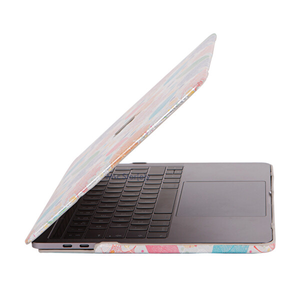 Leaf 01 Macbook Pro Kılıf 13inç M1-m2 A1706-08 A1989 A2159 A2251 A2289 A2338 Ile Uyumlu Leaf01