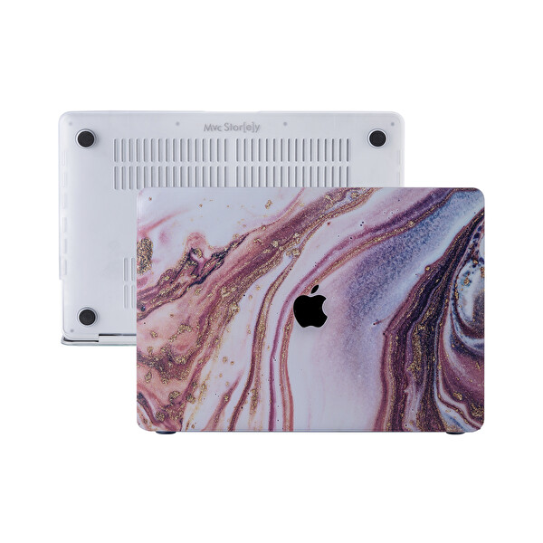 Karışık Macbook Pro Kılıf 13 Inç M1-m2 A1706-08 A1989 A2159 A2251 A2289 A2338 Ile Uyumlu Glitter