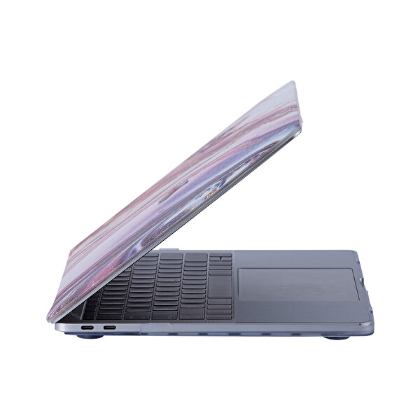 Karışık Macbook Pro Kılıf 13 Inç M1-m2 A1706-08 A1989 A2159 A2251 A2289 A2338 Ile Uyumlu Glitter