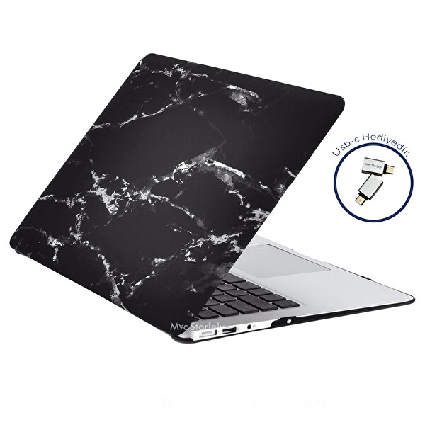 Marble 04 Macbook Pro Kılıf 15 Inç A1707 A1990 Ile Uyumlu Mermer