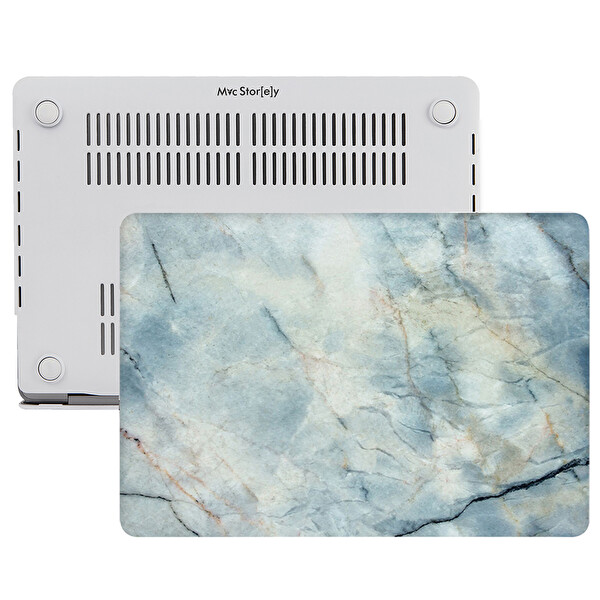 R 34 Macbook Pro Kılıf 15 Inç A1707 A1990 Ile Uyumlu Mermer11nl