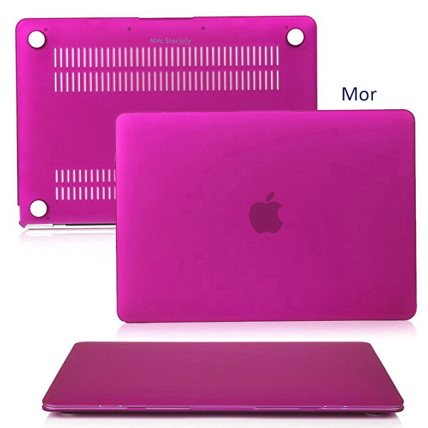 Pembe Macbook Pro Kılıf 15 Inç A1286 Ile Uyumlu 2008/2012 Yılı Mat