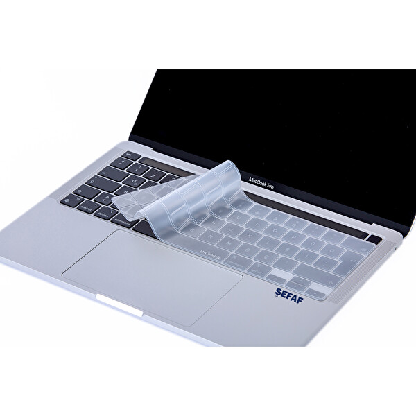 Pembe Altın Macbook Pro Klavye Kılıfı Türkçe Q Baskı A1706 A1989 A2159 A1707 A1990 Ile Uyumlu