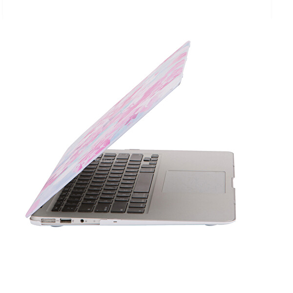 Sarı Macbook Pro Kılıf 13inç M1-m2 A1706 A1708 A1989 A2159 A2251 A2289 A2338 Ile Uyumlu Flower02
