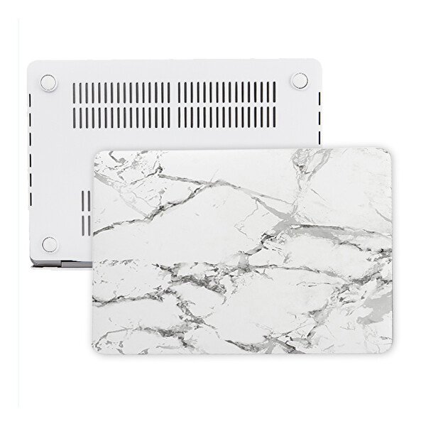 Marble 02 Macbook Pro Kılıf 13 Inç A1425 A1502 Ile Uyumlu 2012 2015 Mermer