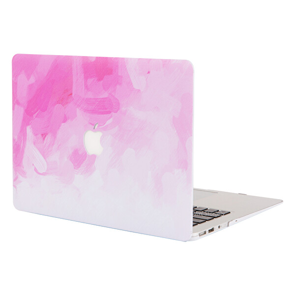 Pembe Macbook Air Kılıf 13 Inç A1369 A1466 Ile Uyumlu 2017 Yılı Öncesi Paint02