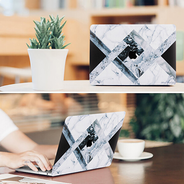 Marble 14 Macbook Pro Kılıf 13 Inç A1425 A1502 Ile Uyumlu 2012 2015 Mermer09 3