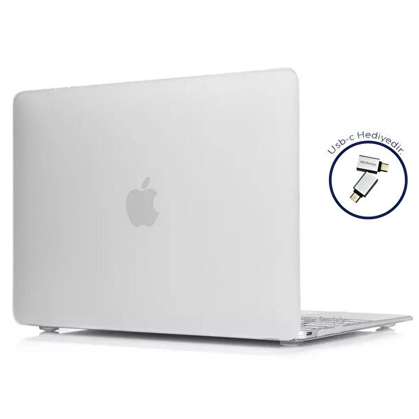 Şeffaf Macbook Pro Kılıf 16 Inç A2141 (2019 Yılı) Ile Uyumlu Mat