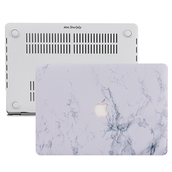 Marble 43 Macbook Pro Kılıf 13 Inç A1425 A1502 Ile Uyumlu 2012/2015 Yılı Mermer08
