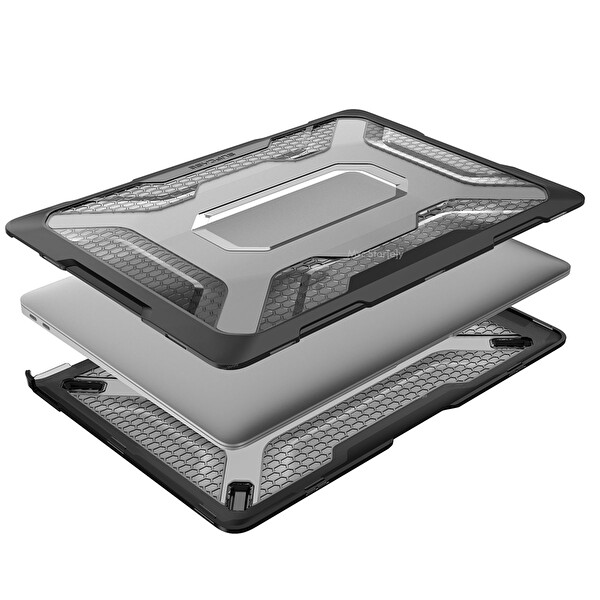 Siyah Macbook Air Kılıf 13 Inç A1932 Ile Uyumlu 2018/2019 Darbe Emici Outdoorsc