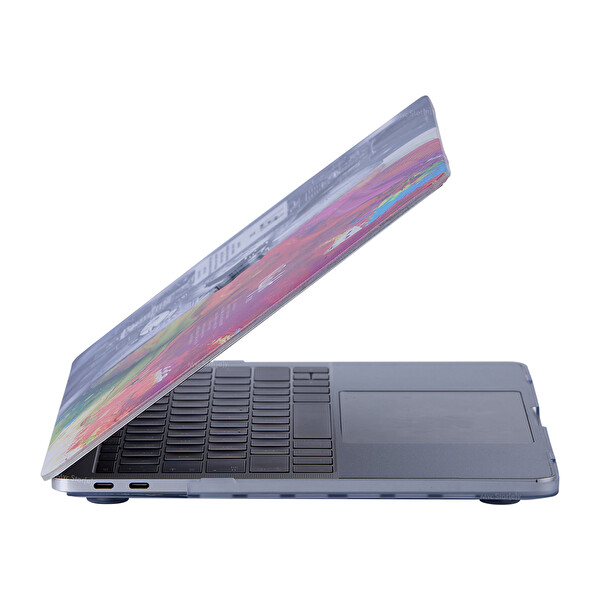 Gri Macbook Air Kılıf 13 Inç Brain eski Usb'li Model 2010 2017 A1369 A1466 Ile Uyumlu 3