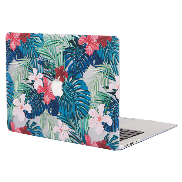 Yeşil Macbook Pro Kılıf 13 Inç A1425 A1502 Ile Uyumlu 2012/2015 Yılı Flower01