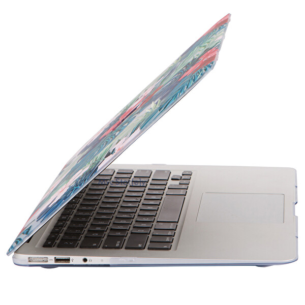 Yeşil Macbook Pro Kılıf 13 Inç A1425 A1502 Ile Uyumlu 2012/2015 Yılı Flower01