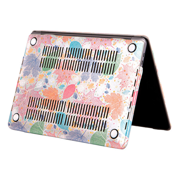 Leaf 01 Macbook Pro Kılıf 13inç A1706 A1708 A1989 A2159 Ile Uyumlu 2016/2019 Leaf01
