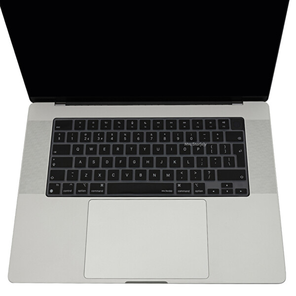 Şeffaf Macbook Air Pro Klavye Kılıfı Uk(eu) İngilizce M1-m2-m3 A2681 A2941 A2442 A2485 A2992 A2991