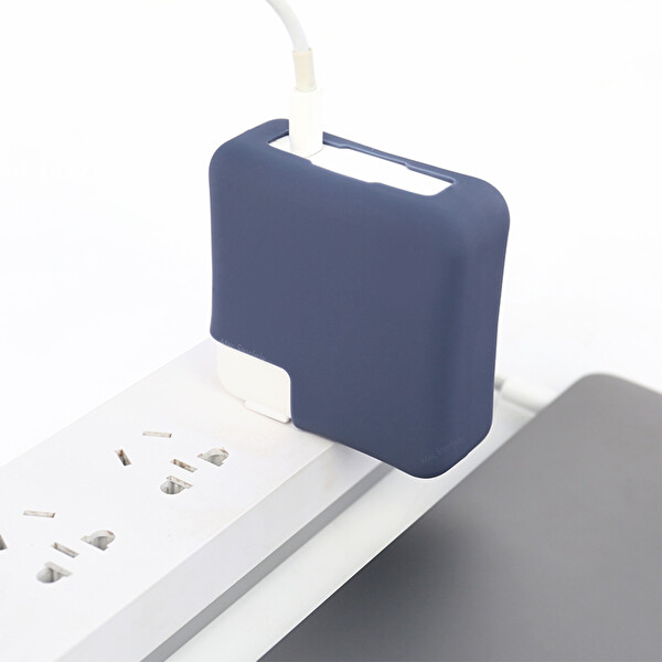Mavi Şarj Aleti Kılıfı Macbook Pro Magsafe 1-2 85w Usb-c 87w-96w-140w Ile Uyumlu