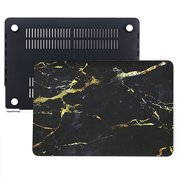Marble 05 Macbook Pro Kılıf 15 Inç A1707 A1990 Ile Uyumlu Mermer