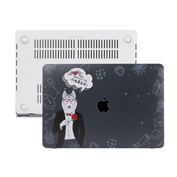 Dog 64 Macbook Pro Kılıf 13 Inç A1425 A1502 Ile Uyumlu 2012/2015 Yılı Dog01