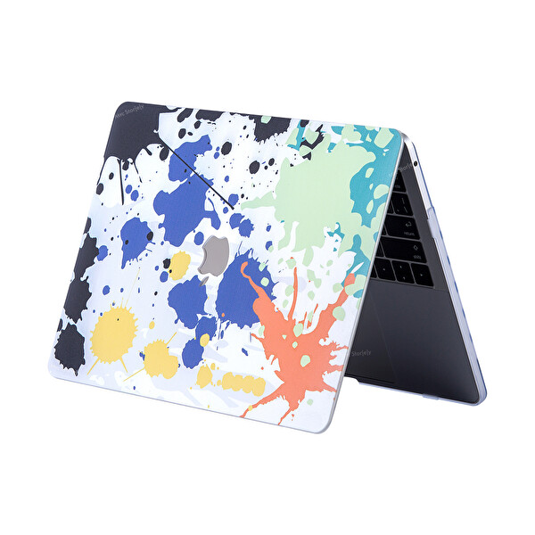 Karışık Macbook Pro Kılıf 13 Inç M1-m2 A1706-08 A1989 A2159 A2251 A2289 A2338 Ile Uyumlu Paint03
