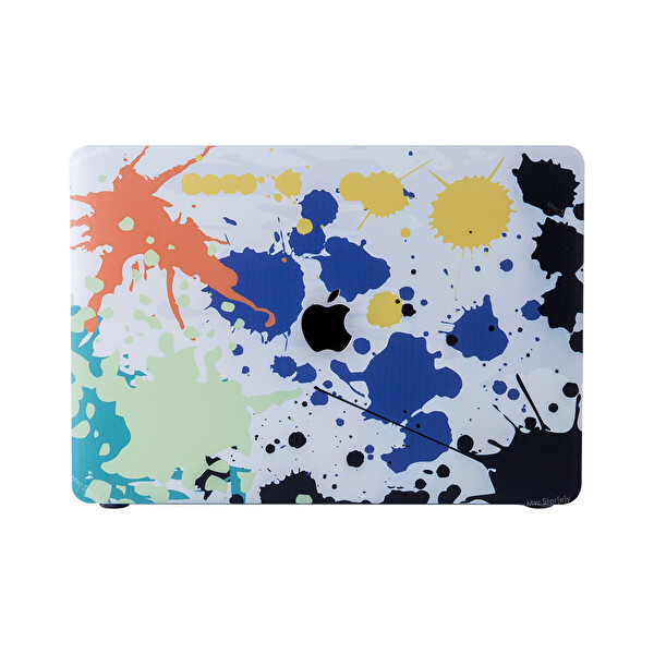 Karışık Macbook Pro Kılıf 13 Inç M1-m2 A1706-08 A1989 A2159 A2251 A2289 A2338 Ile Uyumlu Paint03