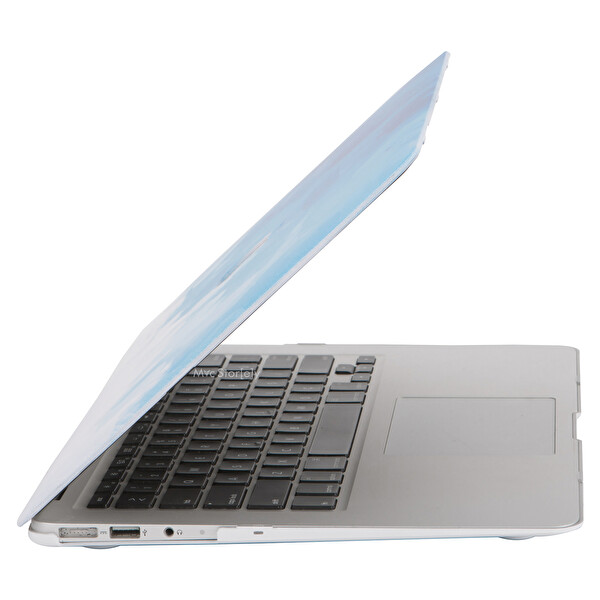 Mavi Macbook Air Kılıf 13 Inç A1369 A1466 Ile Uyumlu 2017 Yılı Öncesi Paint02