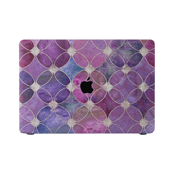 Açık Pembe Macbook Pro Kılıf 16 Inç A2141 (2019 Yılı) Ile Uyumlu Flower04