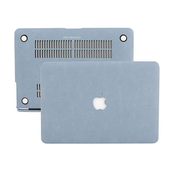 Açık Mavi Macbook Air Kılıf 13 Inç A1369 A1466 Ile Uyumlu 2017 Yılı Öncesi Goat01