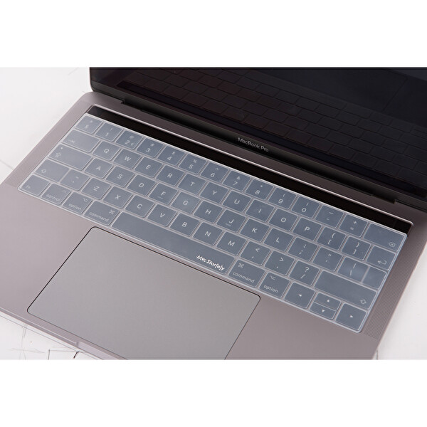 Şeffaf Macbook Pro Klavye Koruyucu Us(abd) İngilizce Baskı A1706 1989 2159 A1707 1990 Uyumlu