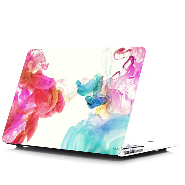 R-37 Macbook Air Kılıf 13 Inç Paint01nl (eski Usb'li Model 2010-2017) A1369 A1466 Ile Uyumlu