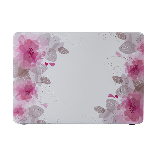 Pembe Macbook Pro Kılıf 13 Inç A1425 A1502 Ile Uyumlu 2012/2015 Flower06nl