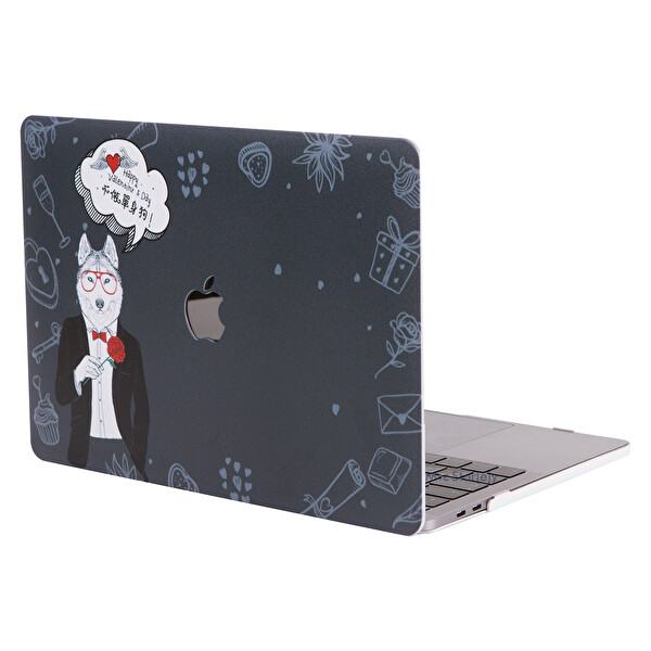 Dog 64 Macbook Air Kılıf 13 Inç A1369 A1466 Ile Uyumlu 2017 Yılı Öncesi Dog01