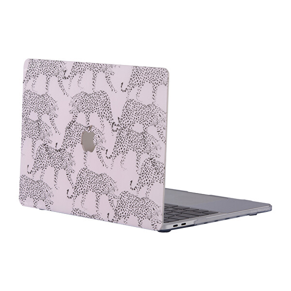 Açık Pembe Macbook Air Kılıf 13 Inç Animal02 eski Usb'li Model 2010 2017 A1369 A1466 Ile Uyumlu 2