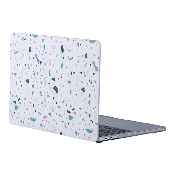 Beyaz Macbook Air Kılıf 13 Inç Terrazzonl eski Usb'li Model 2010 2017 A1369 A1466 Ile Uyumlu 2