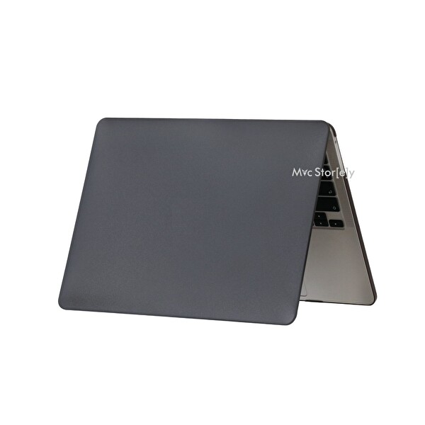 Macbook Pro 16.2inç Kılıf M1-M2-M3, Mat Parmak İzi Yapmaz A2485 A2780 A2991 ile Uyumlu Siyah