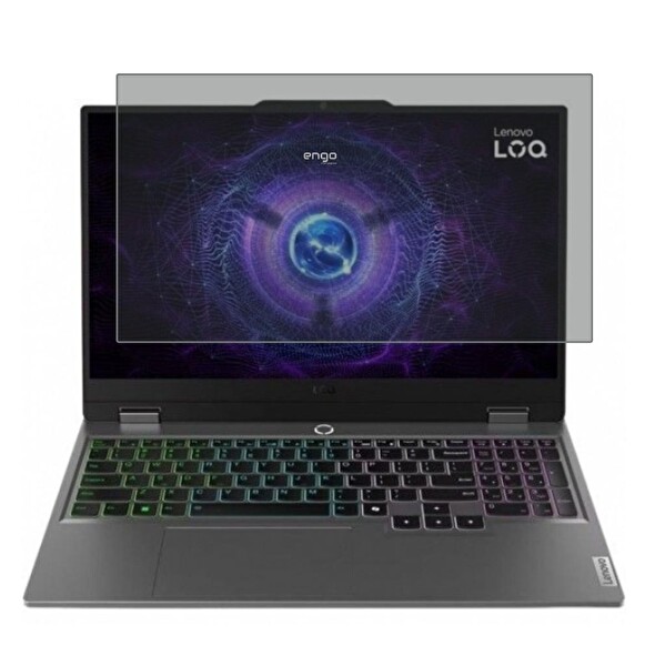 Engo Lenovo LOQ 15IAX9 15.6 İnç Hayalet Ekran Koruyucu Şeffaf