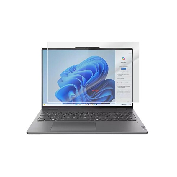 Engo Lenovo Yoga 7i Gen 9 16 inç Mat Ekran Koruyucu Şeffaf