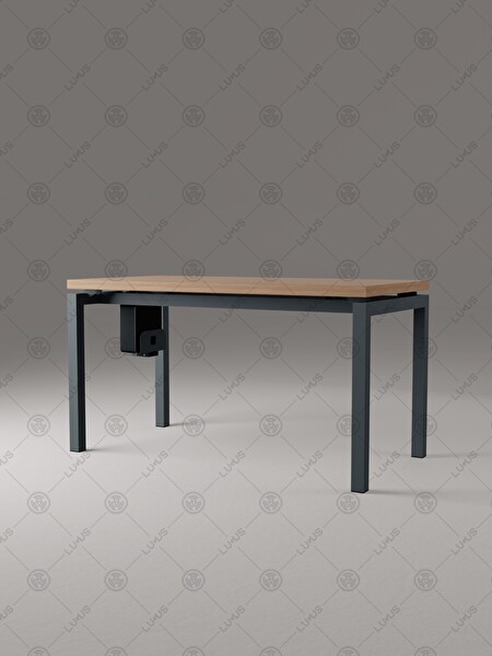 Lugus Dizayn Metal Bilgisayar Kasa Taşıyıcı Siyah