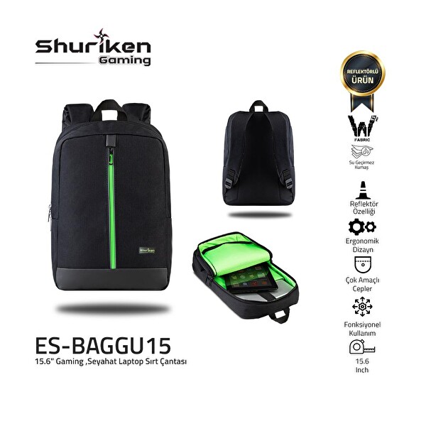 Shuriken ES-BAGGU15 15.6
